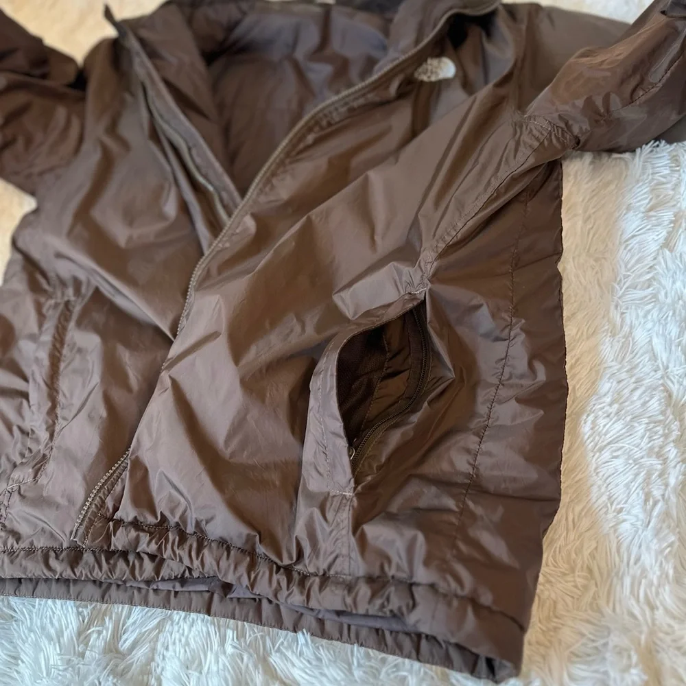 THE NORTH FACE Men’s Brown Lightweight Full Zip Jacket Outdoor Large